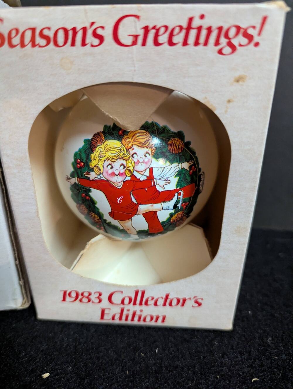 Vintage 1983 Campbell's Kids Collector's Edition Christmas Ornament